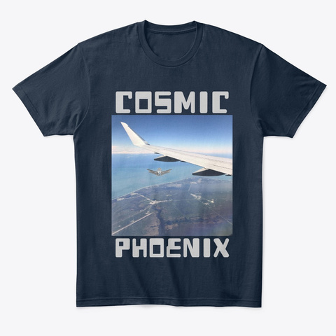 Cosmic Phoenix Mvp Mts1.1 New Navy T-Shirt Front