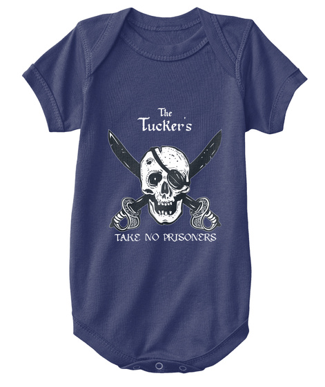 Tucker Take No Prisoners! Navy  T-Shirt Front