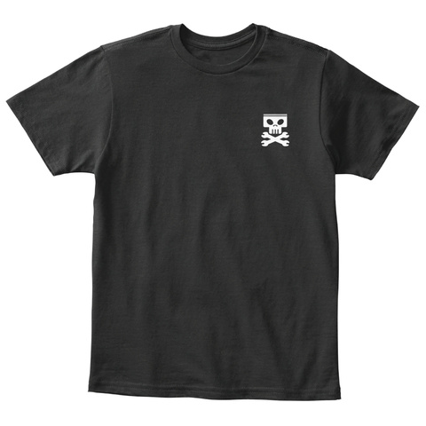 O/I. Black T-Shirt Front