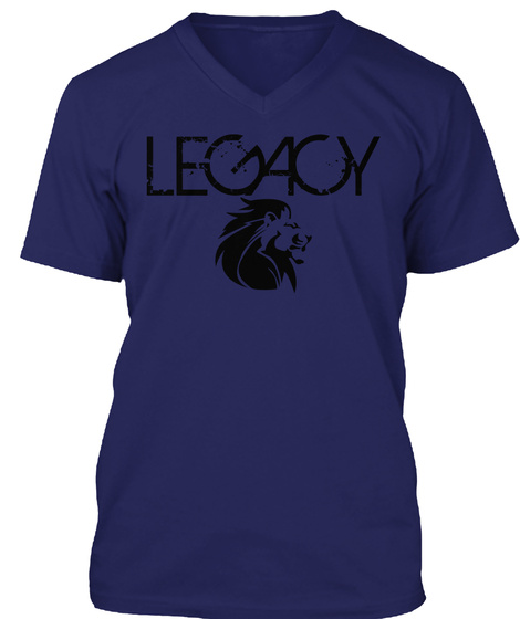 Legacy Navy T-Shirt Front