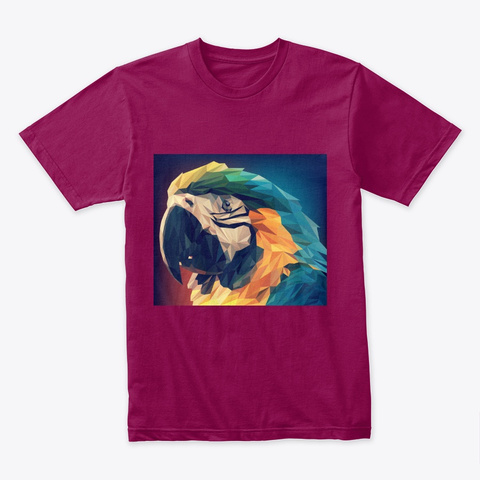 Parrot Art Cardinal T-Shirt Front