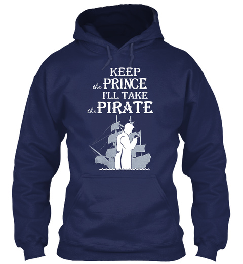 The Pirate Navy T-Shirt Front