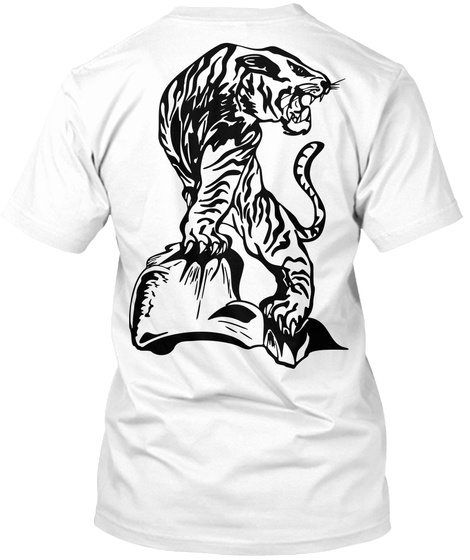 Tigre  White T-Shirt Back