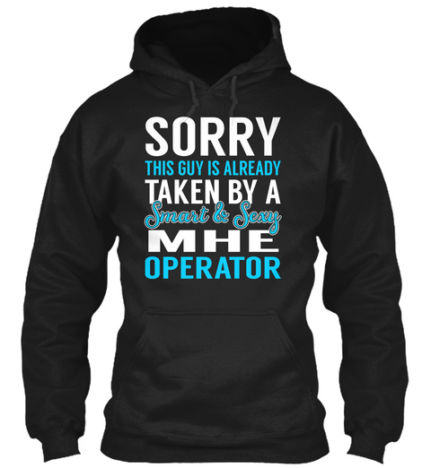Mhe Operator Black T-Shirt Front