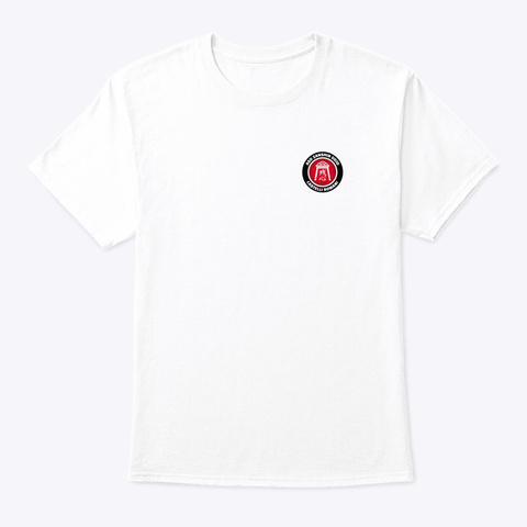 Zanshin Dojo Master Logo White T-Shirt Front