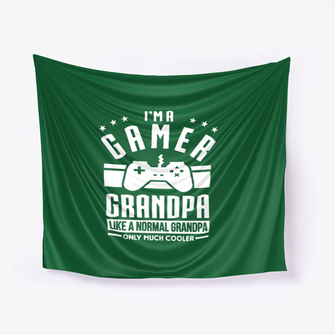 Grandpa Dark Green T-Shirt Front