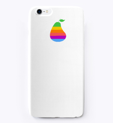 80's Style Pear Phone Case 6/6s Standard Kaos Front