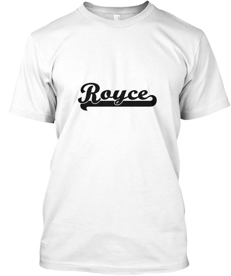 Royce White T-Shirt Front