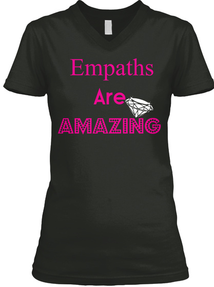 Empaths Black T-Shirt Front