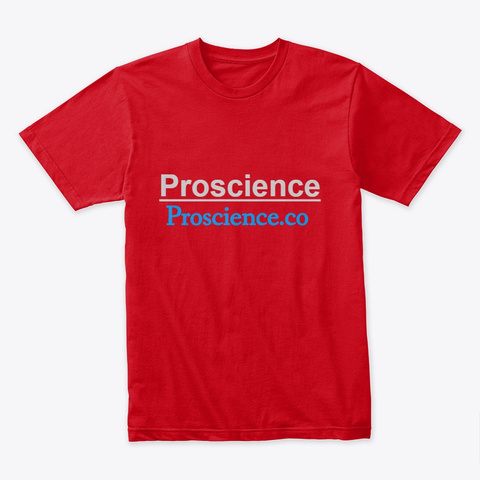 Proscience Red T-Shirt Front