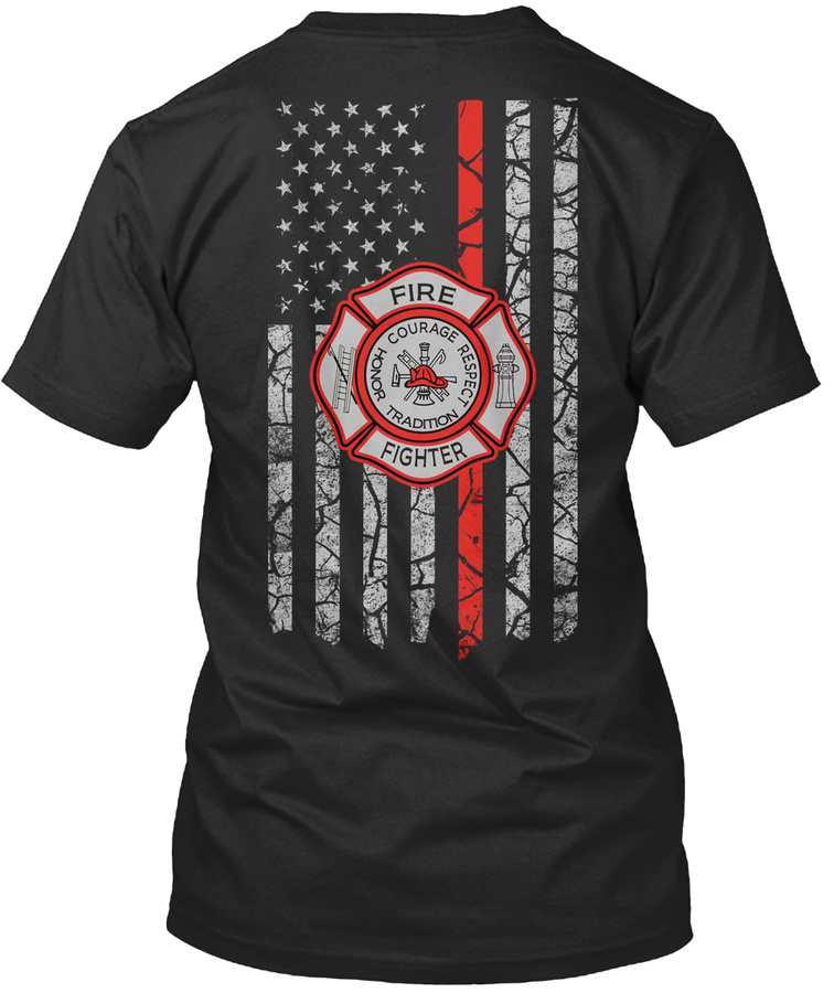 Thin Red Line Firefighter Ltd Edition Unisex Tshirt