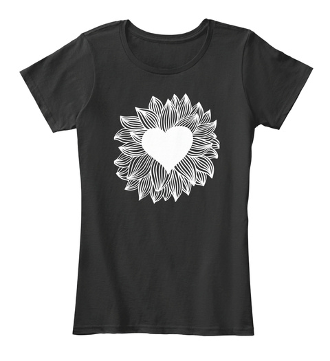 Heart Lotus Flower Tshirt