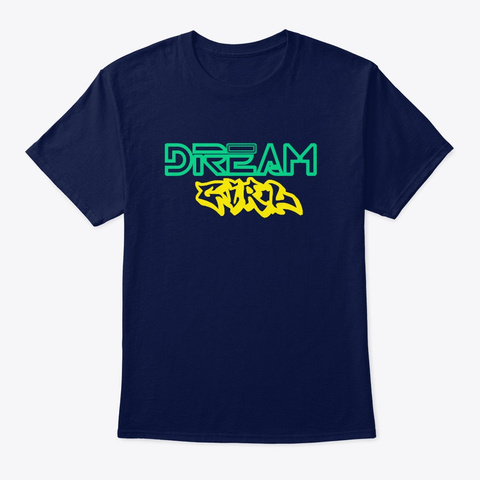 Dream Girl Navy T-Shirt Front