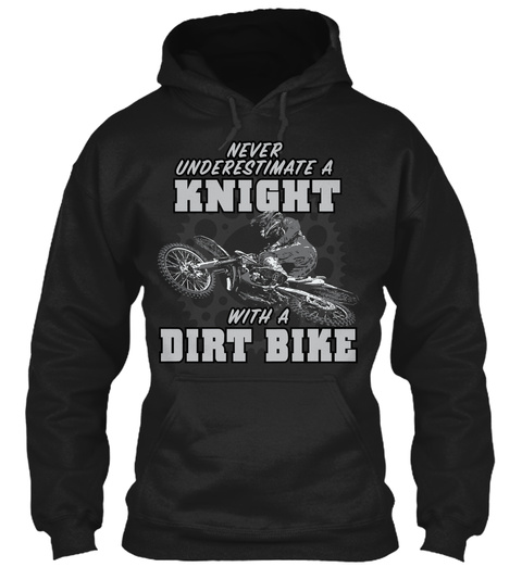 Knight With A Dirt Bike
