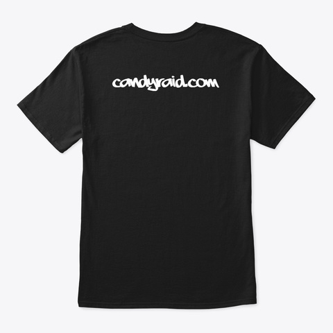 Candy Or Newt Black T-Shirt Back