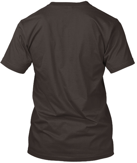 Mock Up Design Dark Chocolate T-Shirt Back