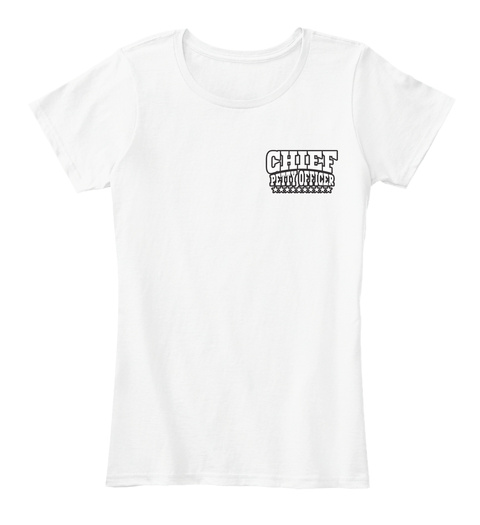 Chief Petty Officer White T-Shirt Front
