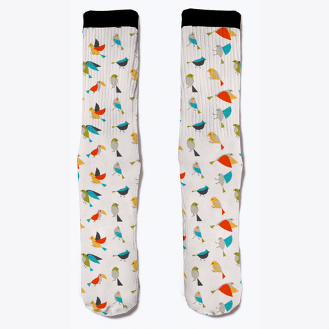 Love Bird Socks  Standard Kaos Front