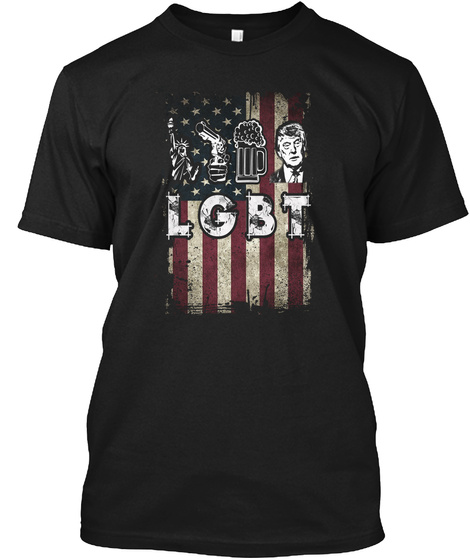 Liberty Guns Beer Trump T-shirt Funny