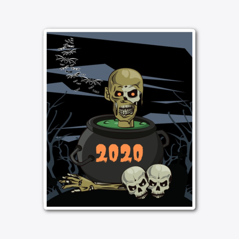 Viral Halloween 2020 Standard T-Shirt Front