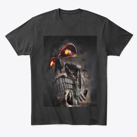 New T Shirt 2019 Skull Kille Black Camiseta Front