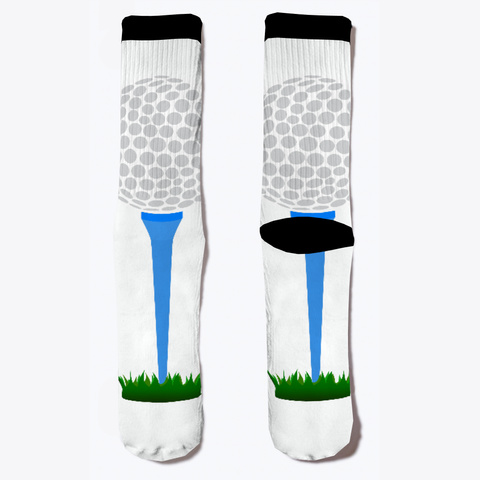 Tee Off  Golf Socks Standard T-Shirt Front