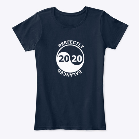 Perfectly Balanced 2020 New Navy T-Shirt Front
