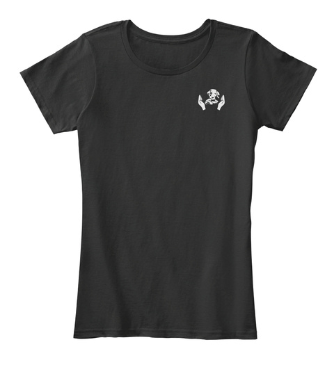 Dog Rescuer  Limited Edition Black T-Shirt Front