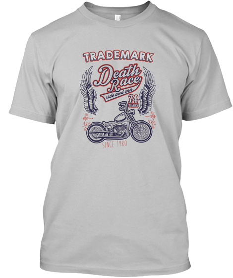 Death Race Sport Grey T-Shirt Front