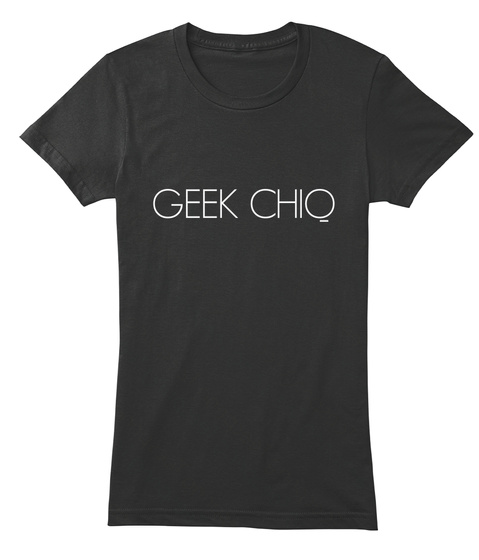 Geek Chiq Black T-Shirt Front