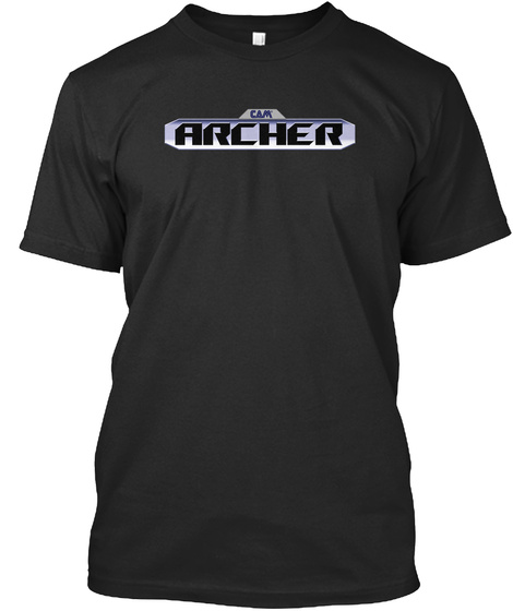 Cam Archer Black T-Shirt Front