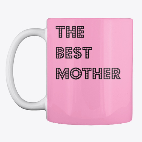 The Best Mother  Pink Camo T-Shirt Front