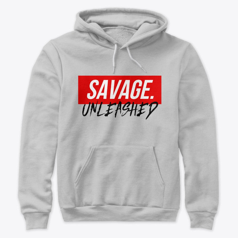 Savage. Unleashed Athletic Heather T-Shirt Front