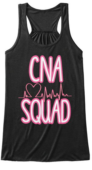 Cna Squad Black T-Shirt Front