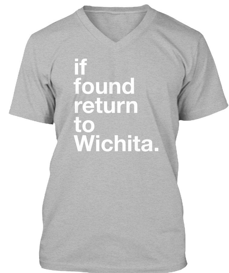 Lost & Found White - Wichita Unisex Tshirt