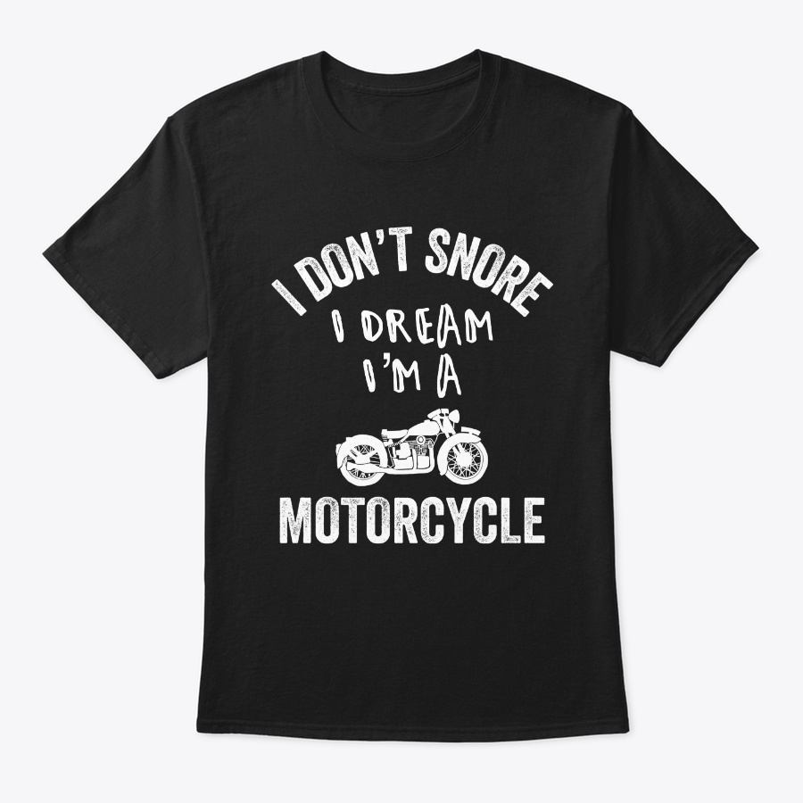 Snore Motorcycle Snoring Dad Biker Unisex Tshirt