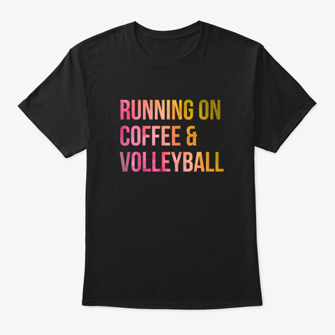 Volleyball Hnirg Black Camiseta Front