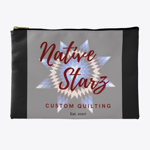 Native Starz Collection Black T-Shirt Front