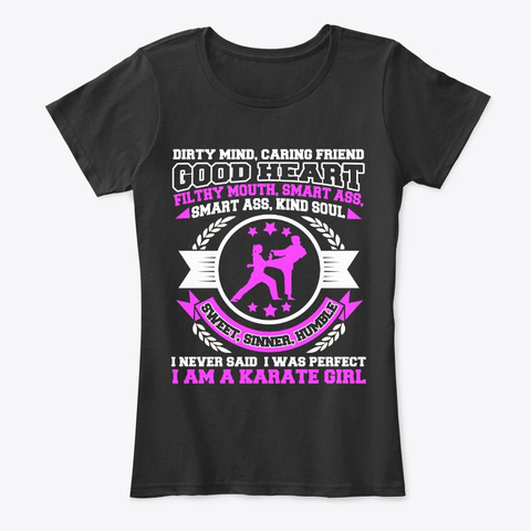 Karate Girl Funny Quotes Gift