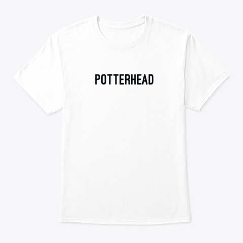 Potterhead White T-Shirt Front