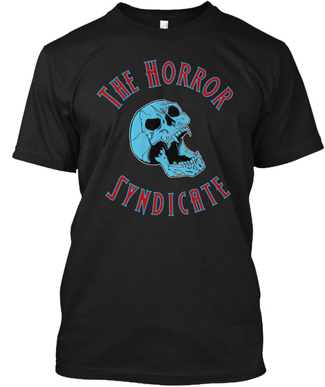 The Horror Syndicate Black T-Shirt Front