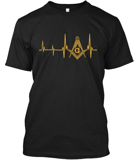 Freemason Heartbeat - Masonic Shirt