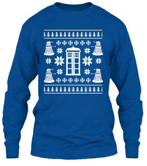 A Very Doctor Christmas Royal T-Shirt Front