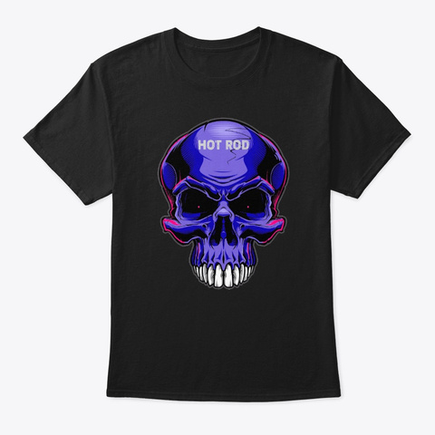 Hot Rod Mask Black T-Shirt Front