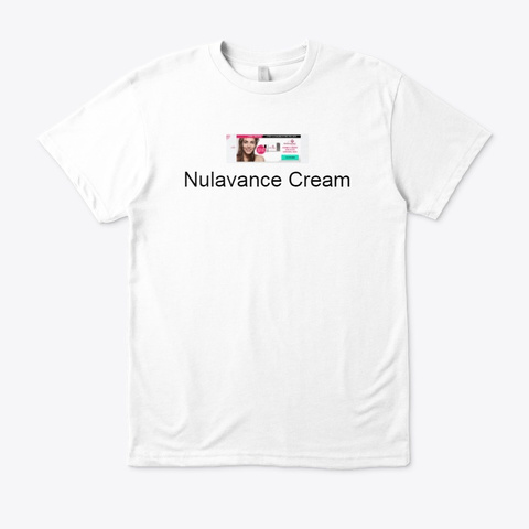 Nulavance Cream {Uk}   Buy In Uk !! White T-Shirt Front