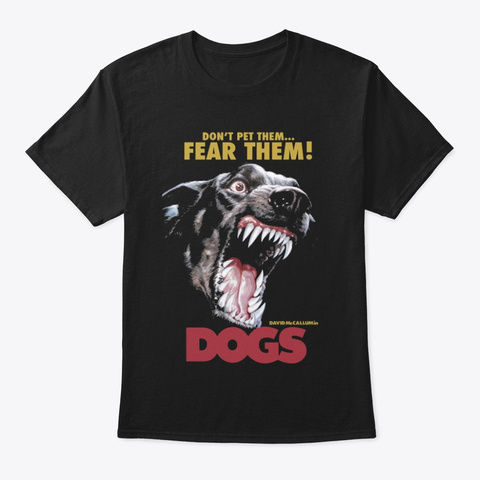 Fear Them Black T-Shirt Front