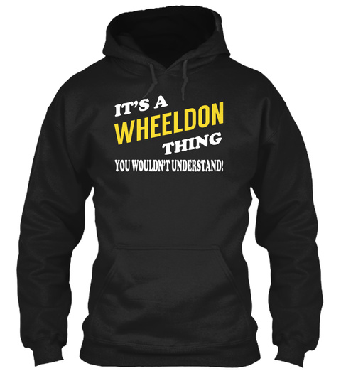 Its A Wheeldon Thing - Name Shirts
