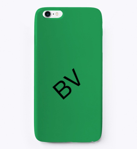 Iphone Case Green T-Shirt Front