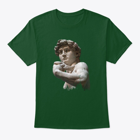 David Sculpture by Michelangelo Unisex Tshirt