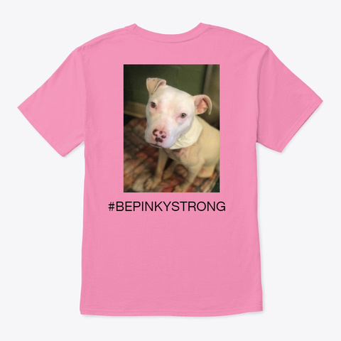 Pinky Strong Pink T-Shirt Back